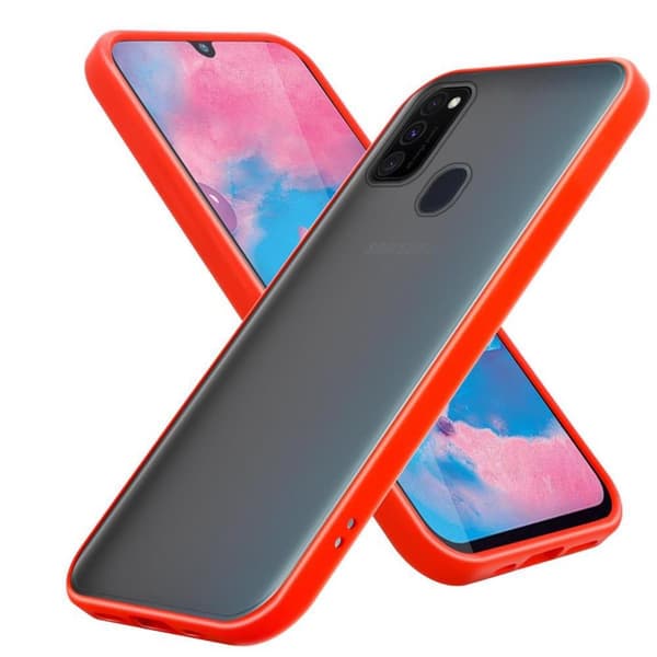 Skal /Mobilskall för Samsung Galaxy M21 / M30s Fodral Mobilskydd med TPU-silikon på insidan och matt plast på baksidan