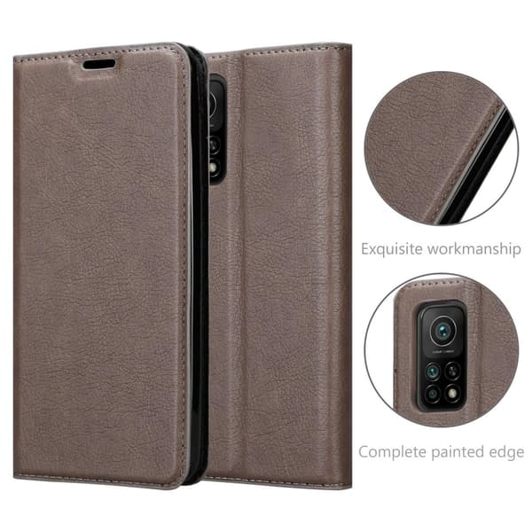 Xiaomi Mi 10T / Mi 10T PRO Suojakotelo Suojakuori Lompakkokotelo Matkapuhelinkotelo jossa magneettisuljenta, jalusta-toiminto ja korttitasku