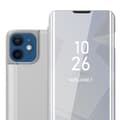 Miniatyrbild 1 av 7: iPhone 12 / 12 PRO Skal Plånboksfodral Clear View Mirror Skyddsomslag med standfunktion 360 graders skydd