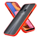 Miniatyrbilde 1 av 7: Deksel for Samsung Galaxy A20s med TPU-silikon på innsiden og matt plast på baksiden