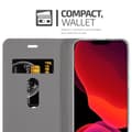 Miniatyrbilde 4 av 8: Deksel til iPhone 12 PRO MAX Lommebokdeksel med magnetisk lukking, stativfunksjon og kortlomme