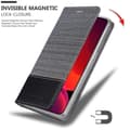 Miniatyrbilde 7 av 8: Deksel til iPhone 12 PRO MAX Lommebokdeksel med magnetisk lukking, stativfunksjon og kortlomme
