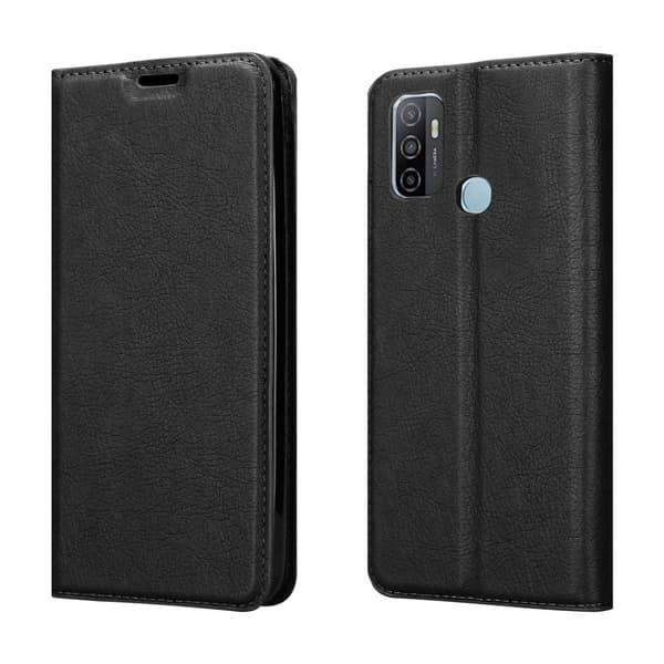 Oppo A53 Fodral Skal Plånboksfodral Case med magnetisk stängning, ståfunktion och kortficka