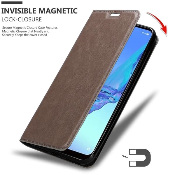 Oppo A53 Suojakotelo Suojakuori Lompakkokotelo Matkapuhelinkotelo jossa magneettisuljenta, jalusta-toiminto ja korttitasku