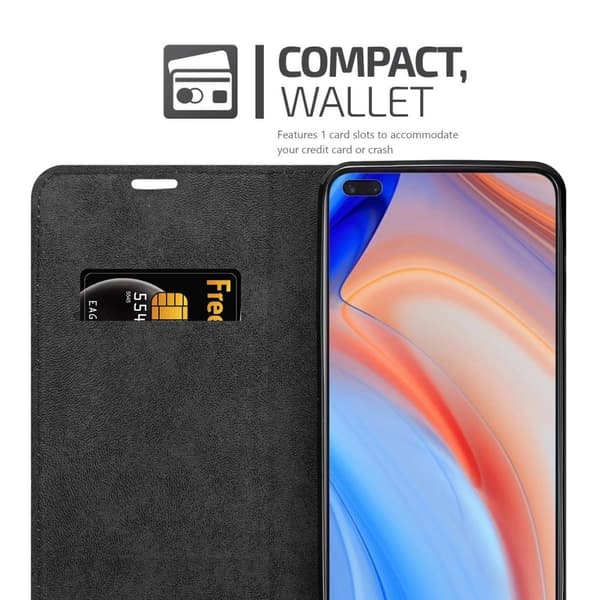 Oppo Reno4 PRO Suojakotelo Suojakuori Lompakkokotelo Matkapuhelinkotelo jossa magneettisuljenta, jalusta-toiminto ja korttitasku