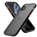 Pikkukuva 1 / 8: Apple iPhone 11 PRO Suojakuori Suojakotelo Hybrid jossa on TPU-silikoni sisäpuolella ja matta muovinen takapuoli