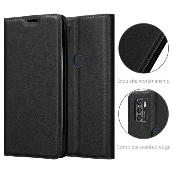 ZTE Blade A7 2020 Fodral Skal Plånboksfodral Case med magnetisk stängning, ståfunktion och kortficka