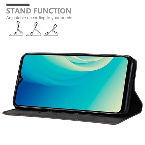 ZTE Blade A7 2020 Fodral Skal Plånboksfodral Case med magnetisk stängning, ståfunktion och kortficka