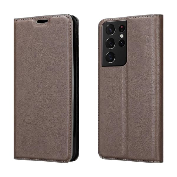 Samsung Galaxy S21 ULTRA Fodral Skal Plånboksfodral Case med magnetisk stängning, ståfunktion och kortficka