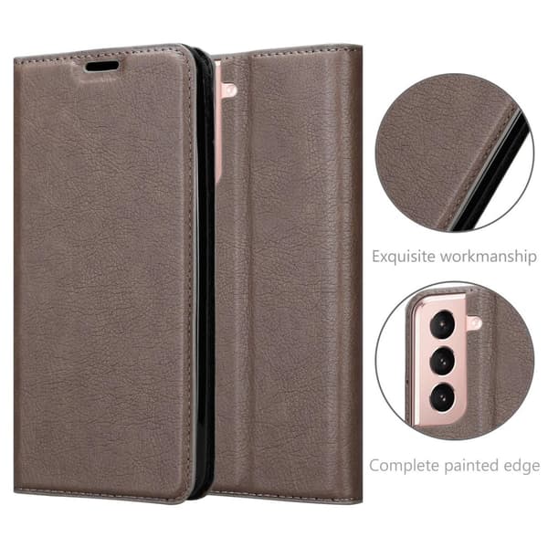 Samsung Galaxy S21 PLUS Fodral Skal Plånboksfodral Case med magnetisk stängning, ståfunktion och kortficka