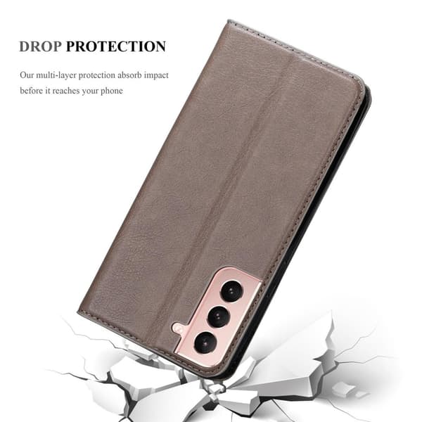 Samsung Galaxy S21 PLUS Fodral Skal Plånboksfodral Case med magnetisk stängning, ståfunktion och kortficka