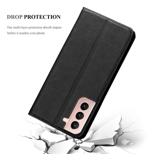 Samsung Galaxy S21 PLUS Fodral Skal Plånboksfodral Case med magnetisk stängning, ståfunktion och kortficka