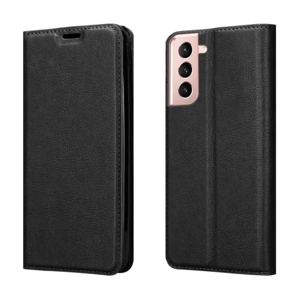 Lommebokdeksel til Samsung Galaxy S21 PLUS Deksel med magnetisk lukking, stativfunksjon og kortlomme