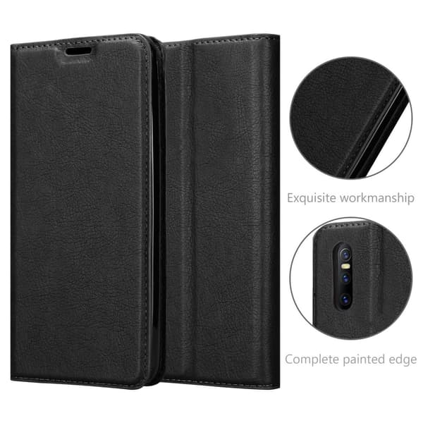 Vivo S1 Fodral Skal Plånboksfodral Case med magnetisk stängning, ståfunktion och kortficka