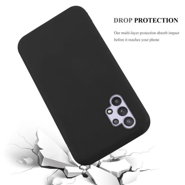 Samsung Galaxy A32 5G Skal Fodral Case Cover Mobilskydd av flexibelt TPU-silikon