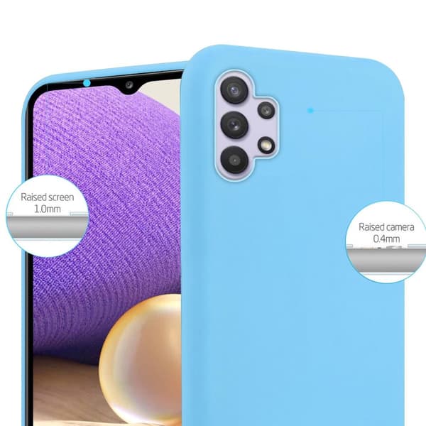 Samsung Galaxy A32 5G Skal Fodral Case Cover Mobilskydd av flexibelt TPU-silikon