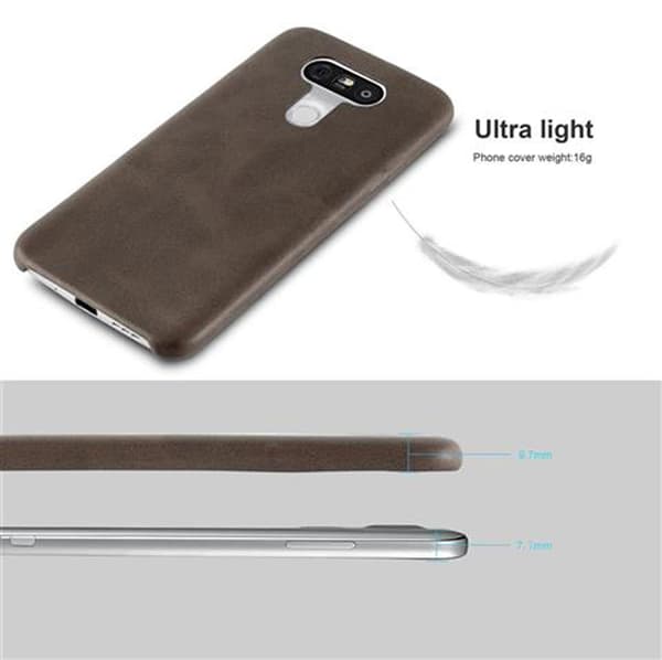 LG G5 Suojakuori Suojakotelo Hard Case nahkajäljitelmästä valmistettu