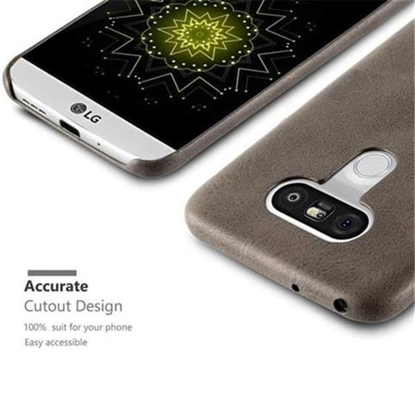 LG G5 Suojakuori Suojakotelo Hard Case nahkajäljitelmästä valmistettu
