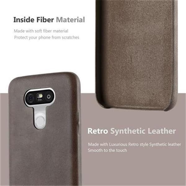 LG G5 Suojakuori Suojakotelo Hard Case nahkajäljitelmästä valmistettu