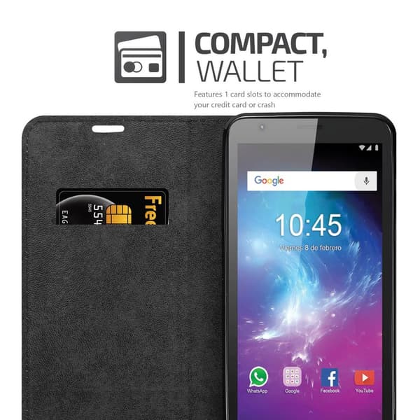ZTE Blade L8 Fodral Skal Plånboksfodral Case med magnetisk stängning, ståfunktion och kortficka