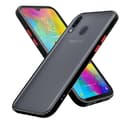 Pikkukuva 1 / 6: Samsung Galaxy M20 Suojakuori Suojakotelo Hybrid jossa on TPU-silikoni sisäpuolella ja matta muovinen takapuoli