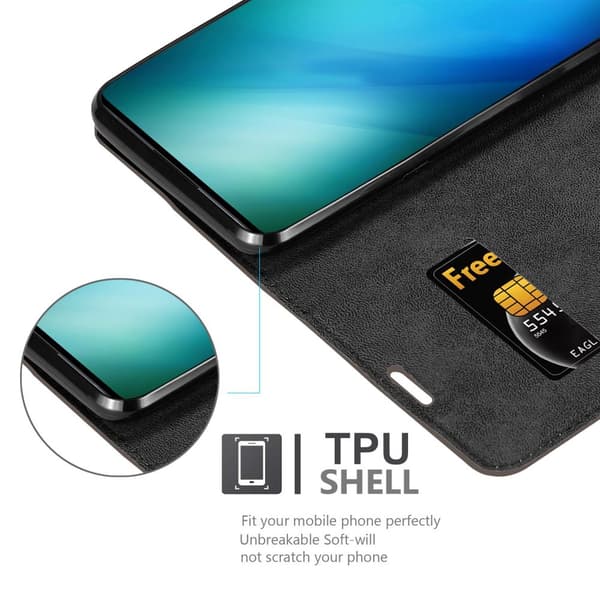 Vivo NEX 3 Fodral Skal Plånboksfodral Case med magnetisk stängning, ståfunktion och kortficka