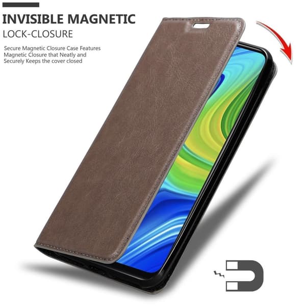 Xiaomi RedMi 10X 4G Fodral Skal Plånboksfodral Case med magnetisk stängning, ståfunktion och kortficka
