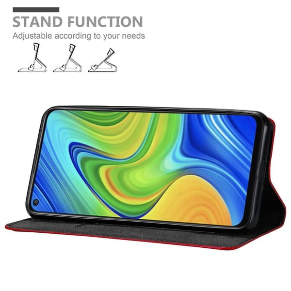 Xiaomi RedMi 10X 4G Fodral Skal Plånboksfodral Case med magnetisk stängning, ståfunktion och kortficka