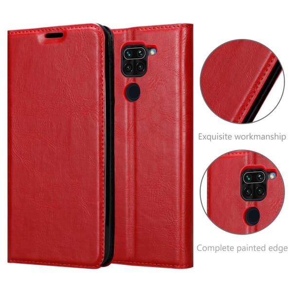 Xiaomi RedMi 10X 4G Fodral Skal Plånboksfodral Case med magnetisk stängning, ståfunktion och kortficka