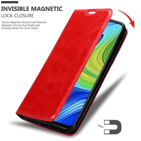 Xiaomi RedMi 10X 4G Fodral Skal Plånboksfodral Case med magnetisk stängning, ståfunktion och kortficka