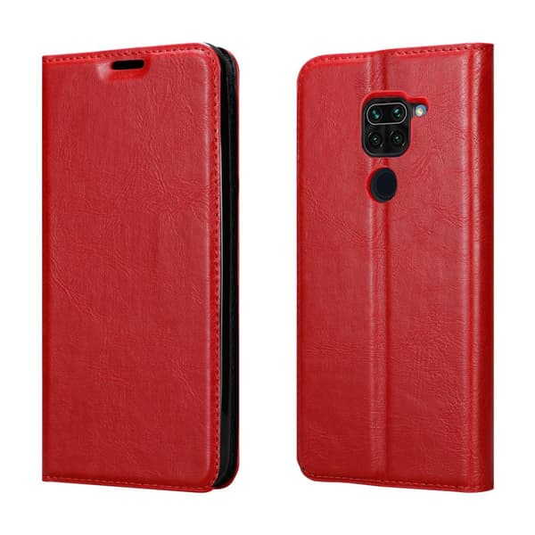 Lommebokdeksel til Xiaomi RedMi 10X 4G Deksel med magnetisk lukking, stativfunksjon og kortlomme