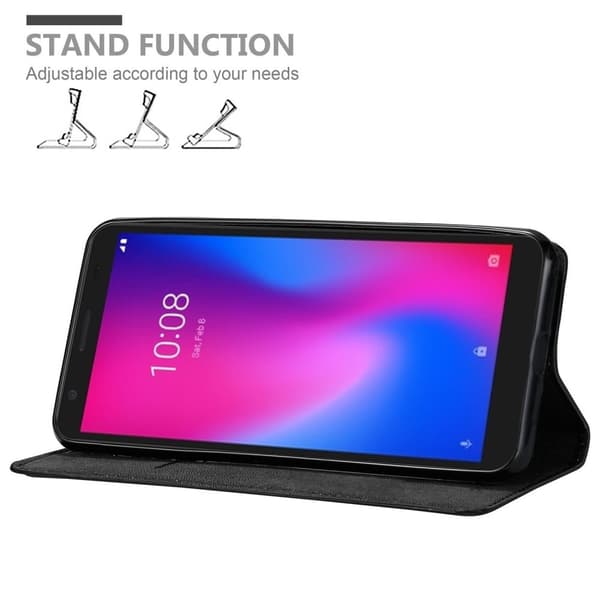 ZTE Blade A3 2020 Fodral Skal Plånboksfodral Case med magnetisk stängning, ståfunktion och kortficka