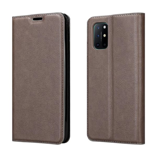 Lommebokdeksel til OnePlus 8T Deksel med magnetisk lukking, stativfunksjon og kortlomme