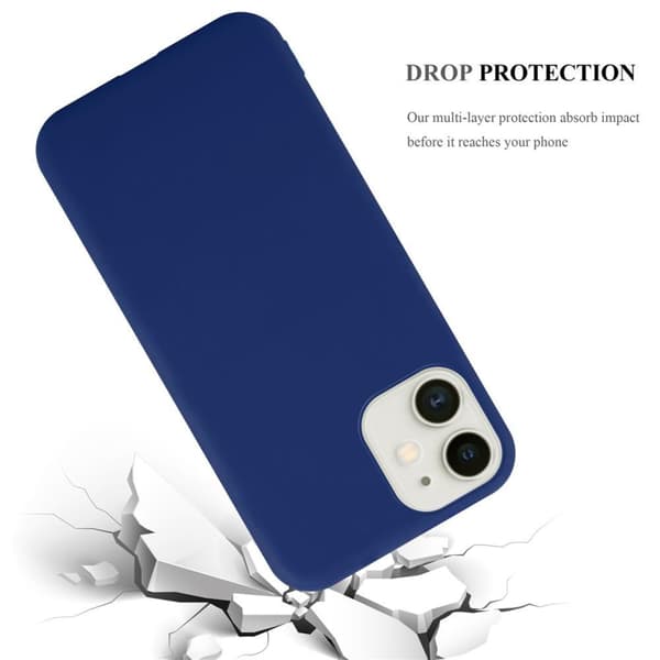 Deksel til iPhone 12 MINI Silikondeksel