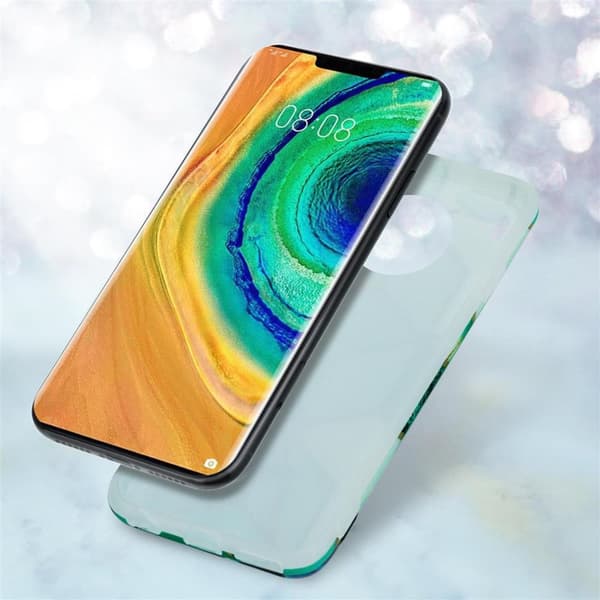 Huawei MATE 30 PRO Suojakotelo Suojakuori valmistettu TPU silikoni kuvio mosaiikki