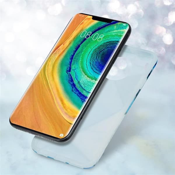 Huawei MATE 30 PRO Suojakotelo Suojakuori valmistettu TPU silikoni kuvio mosaiikki