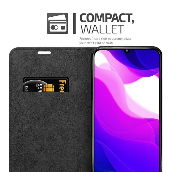 Xiaomi Mi 10 LITE Fodral Skal Plånboksfodral Case med magnetisk stängning, ståfunktion och kortficka
