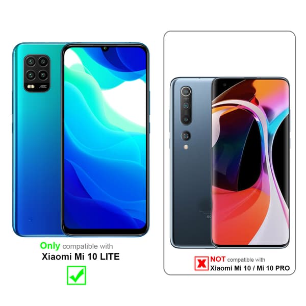 Xiaomi Mi 10 LITE Fodral Skal Plånboksfodral Case med magnetisk stängning, ståfunktion och kortficka