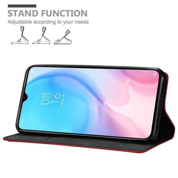 Xiaomi Mi 9 LITE Fodral Skal Plånboksfodral Case med magnetisk stängning, ståfunktion och kortficka