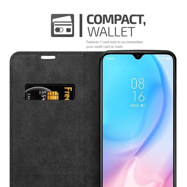Xiaomi Mi 9 LITE Fodral Skal Plånboksfodral Case med magnetisk stängning, ståfunktion och kortficka