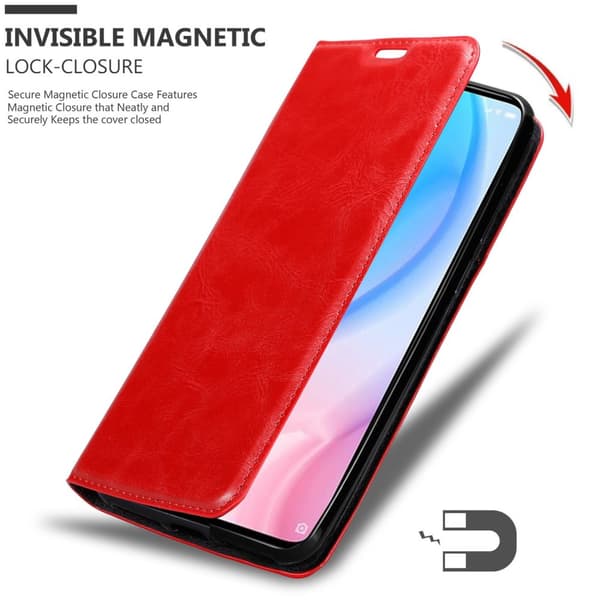 Xiaomi Mi 9 LITE Fodral Skal Plånboksfodral Case med magnetisk stängning, ståfunktion och kortficka