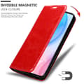 Miniatyrbild 7 av 8: Xiaomi Mi 9 LITE Fodral Skal Plånboksfodral Case med magnetisk stängning, ståfunktion och kortficka