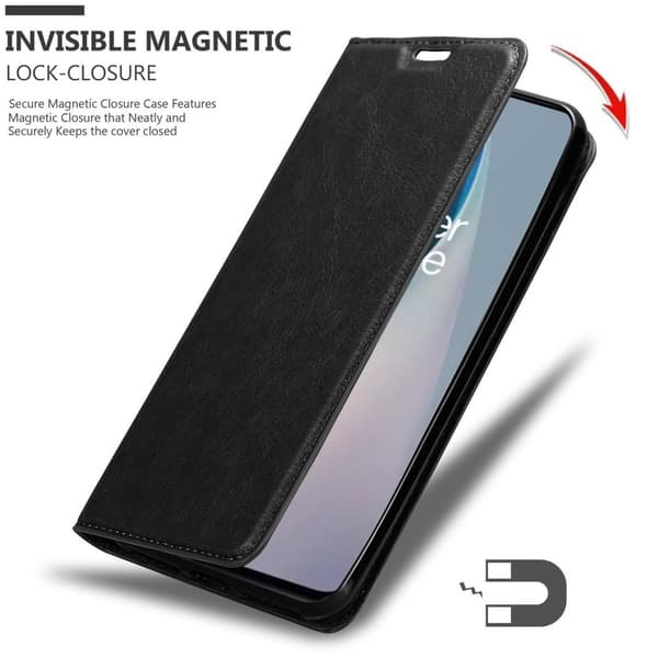 OnePlus Nord N10 5G Fodral Skal Plånboksfodral Case med magnetisk stängning, ståfunktion och kortficka