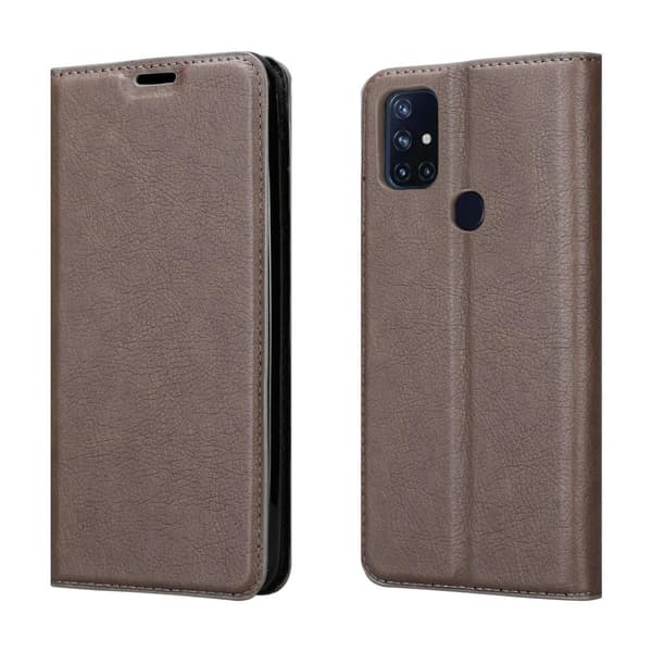 OnePlus Nord N10 5G Fodral Skal Plånboksfodral Case med magnetisk stängning, ståfunktion och kortficka