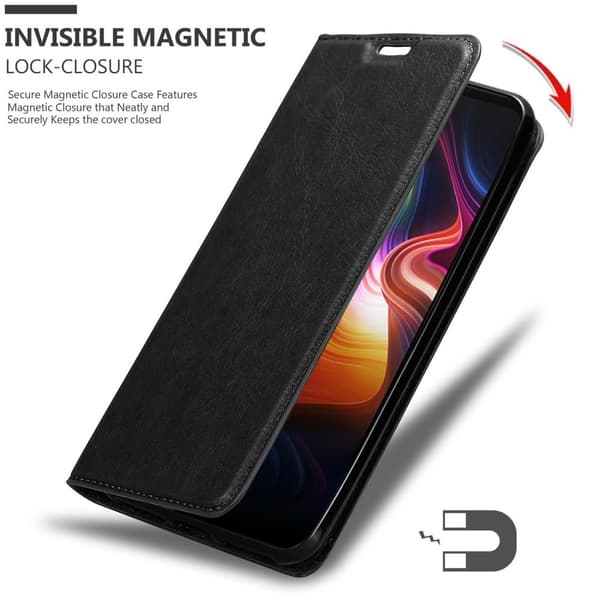 Lommebokdeksel til ZTE Nubia PLAY 5G Deksel med magnetisk lukking, stativfunksjon og kortlomme