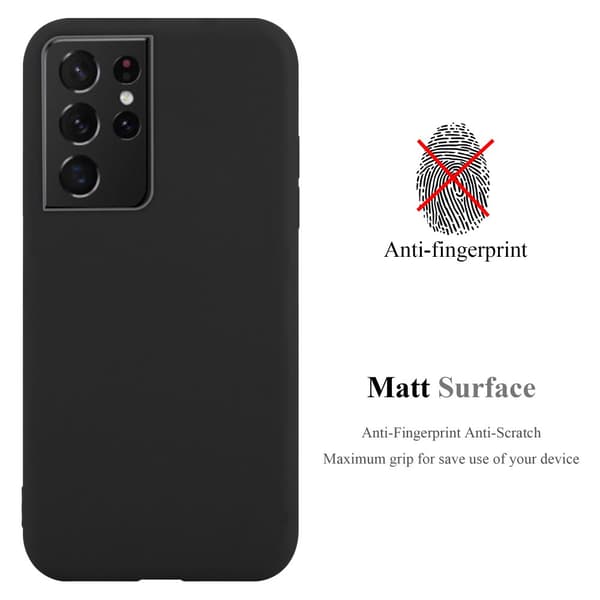 Samsung Galaxy S21 ULTRA Skal Fodral Case Cover Mobilskydd av flexibelt TPU-silikon