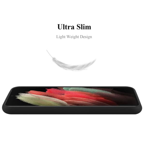 Samsung Galaxy S21 ULTRA Skal Fodral Case Cover Mobilskydd av flexibelt TPU-silikon