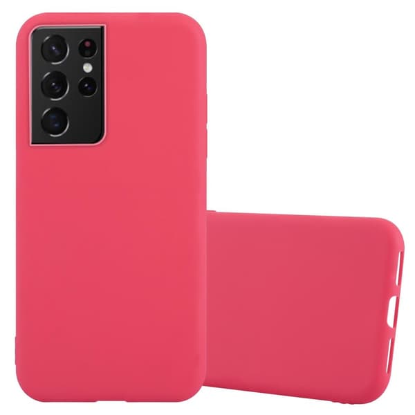 Samsung Galaxy S21 ULTRA Skal Fodral Case Cover Mobilskydd av flexibelt TPU-silikon
