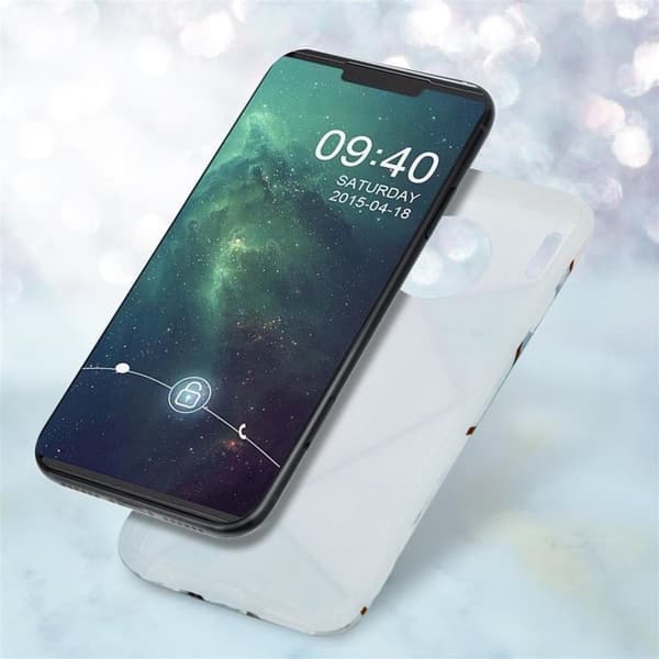 Lommebokdeksel til Huawei MATE 30 Deksel av TPU-silikon med mosaikkmønster
