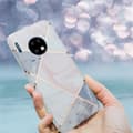 Miniatyrbilde 8 av 8: Lommebokdeksel til Huawei MATE 30 Deksel av TPU-silikon med mosaikkmønster